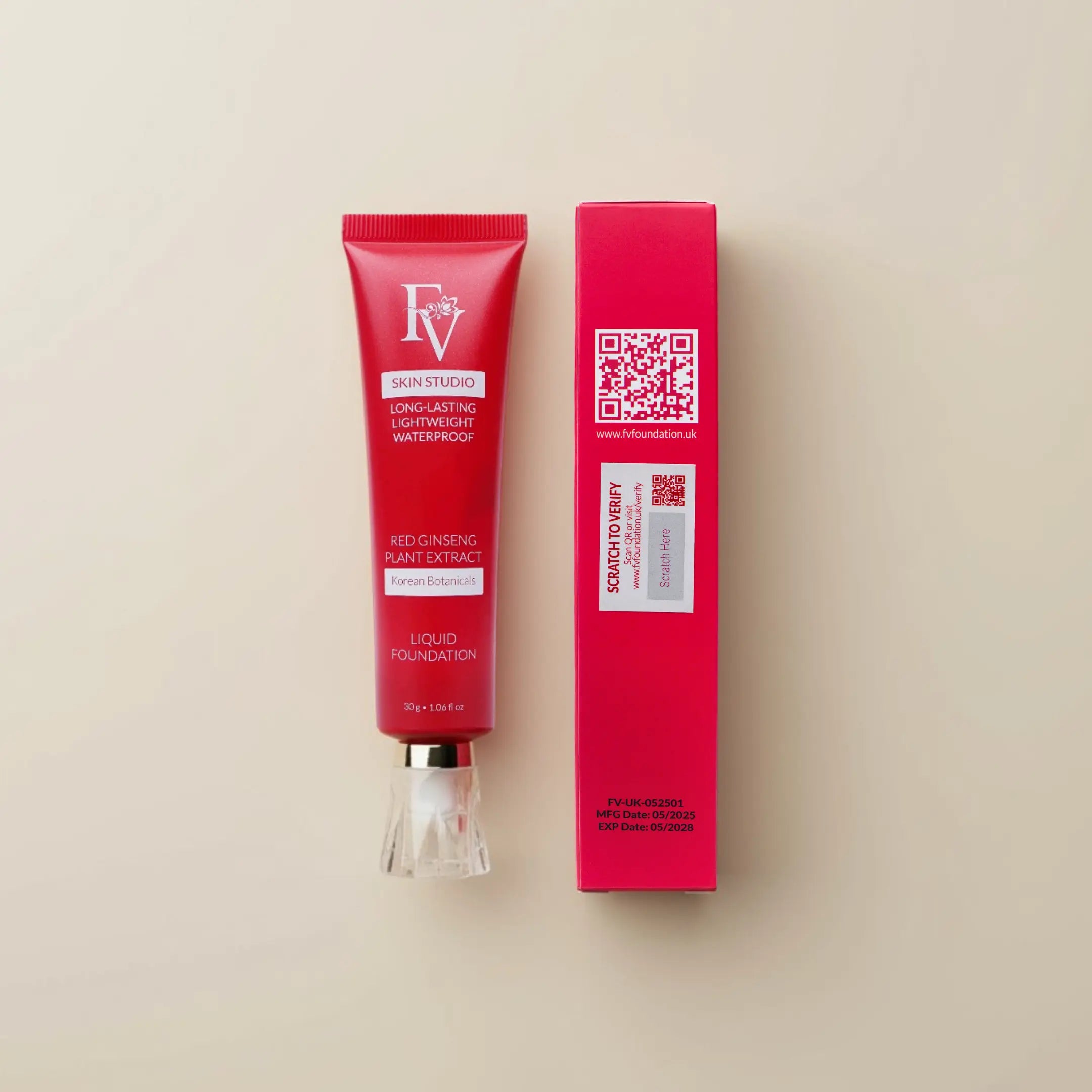 Full Coverage FV Foundation — Refined Long-Wear Formula