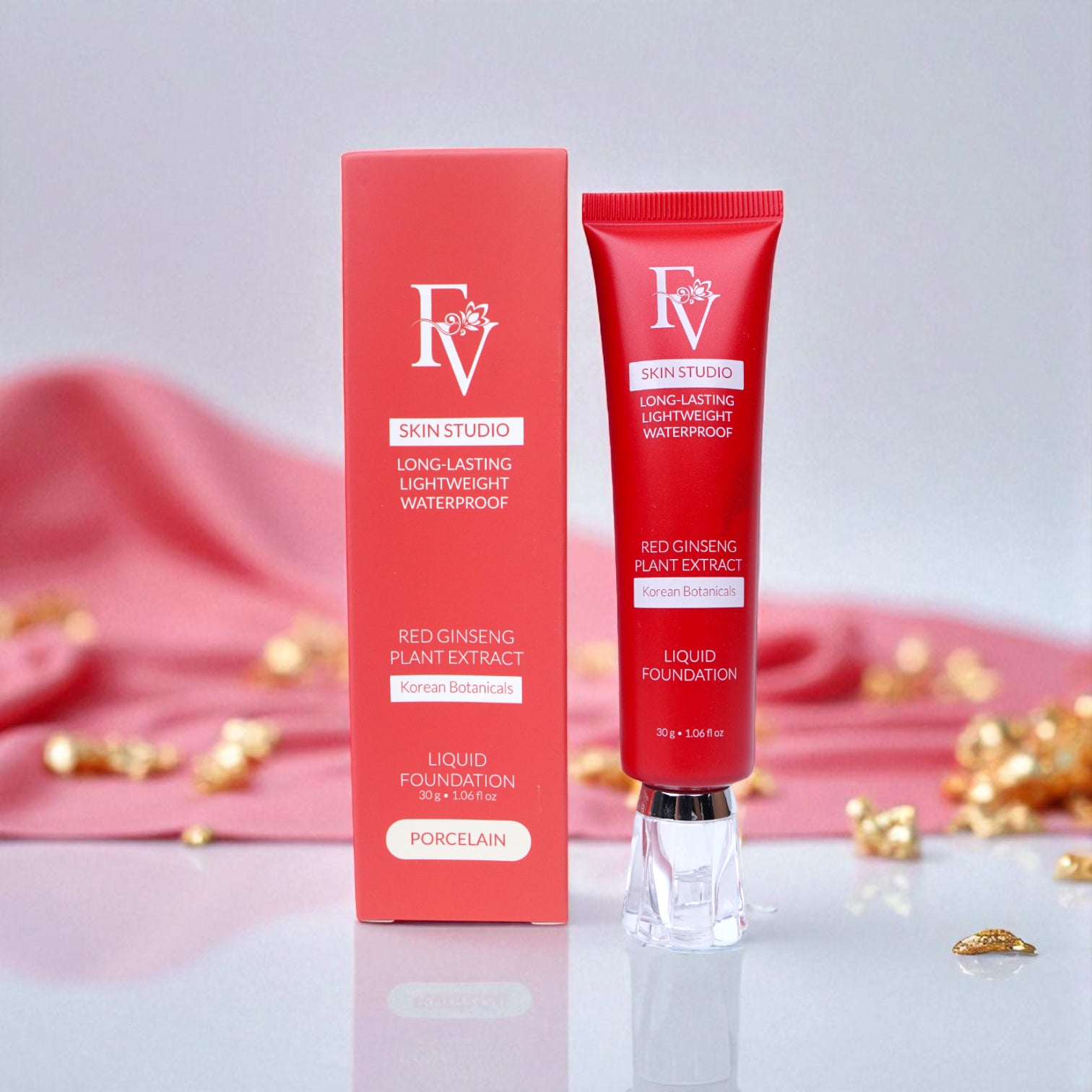 Full Coverage FV Foundation — Refined Long-Wear Formula
