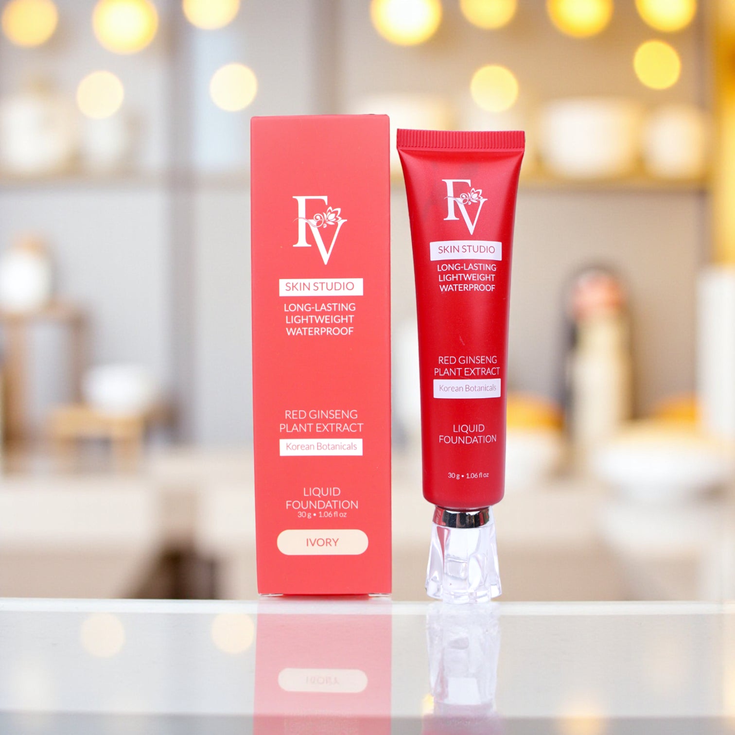 Full Coverage FV Foundation — Refined Long-Wear Formula