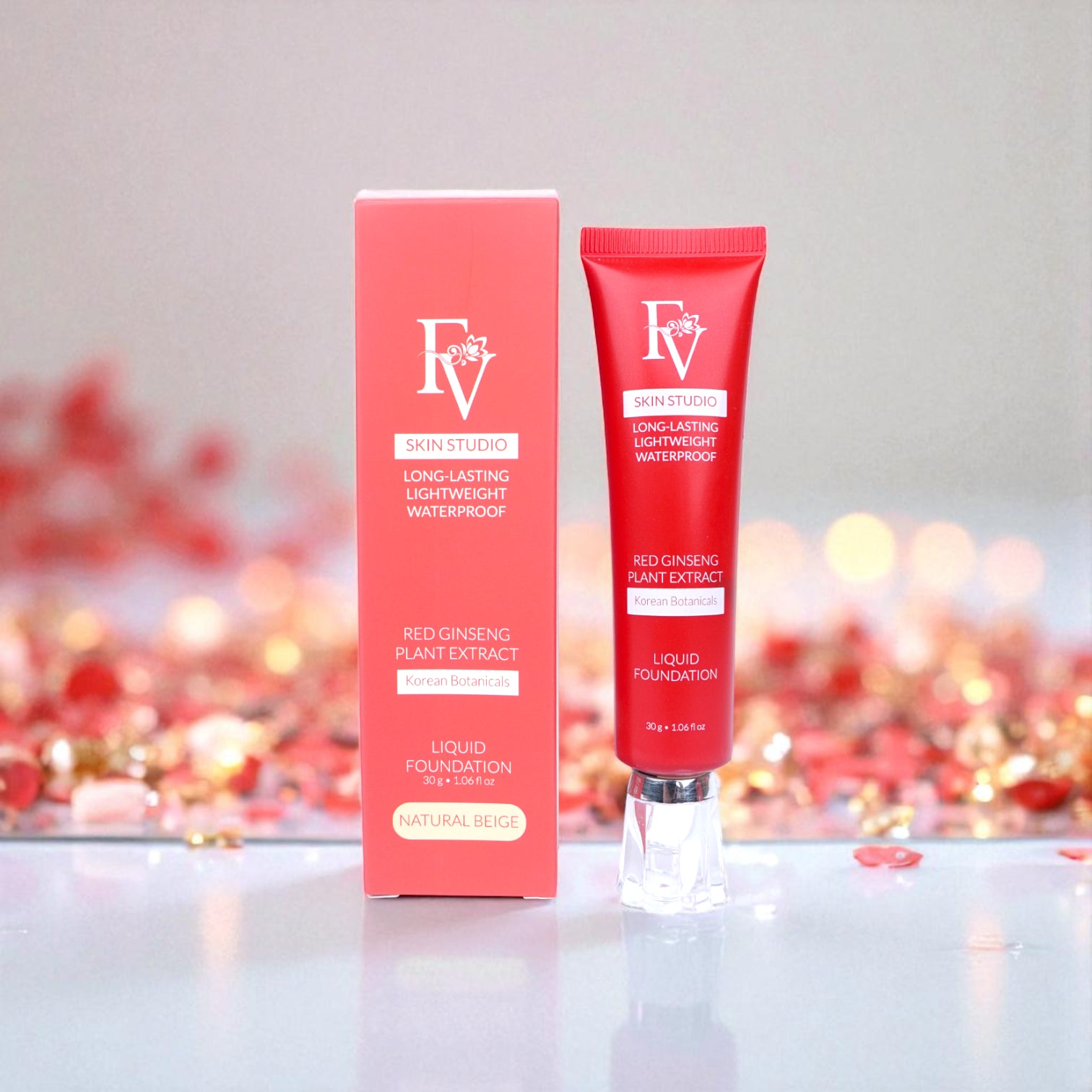 Full Coverage FV Foundation — Refined Long-Wear Formula