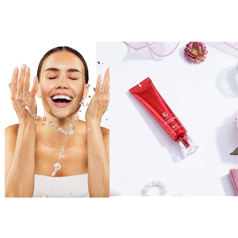 A model washing face FV Foundation waterproof stay on
