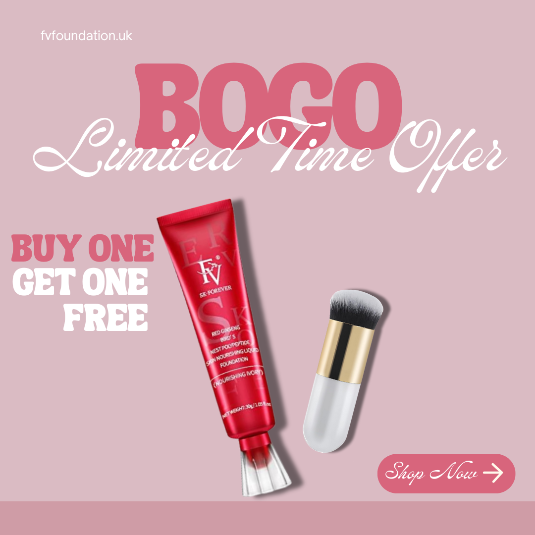 Buy FV Foundation, Get a Blending Brush FREE – BOGO Deal + Free Shipping