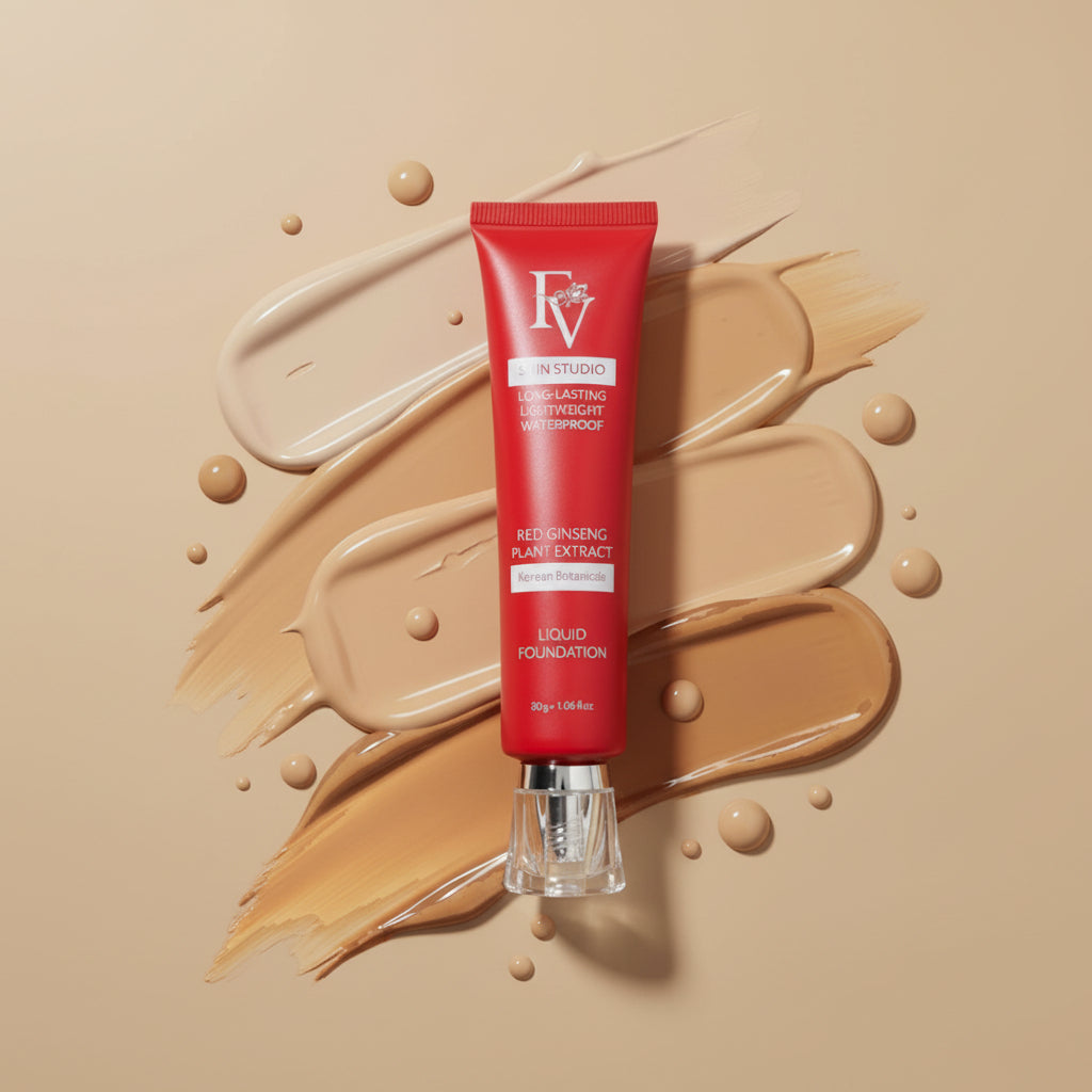 FV Complete Routine Bundle – Classic & Premium Foundation with Kabuki Brush