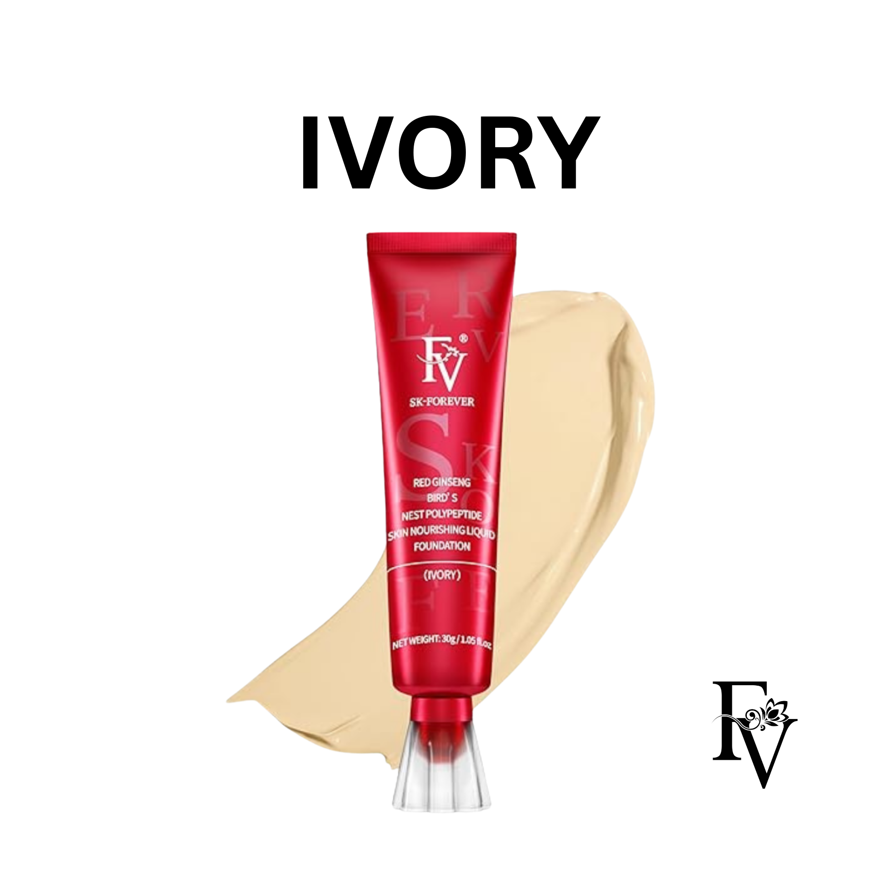 FV Foundation Matte Finish – Shade Natutal Beige– 30ml Bottle