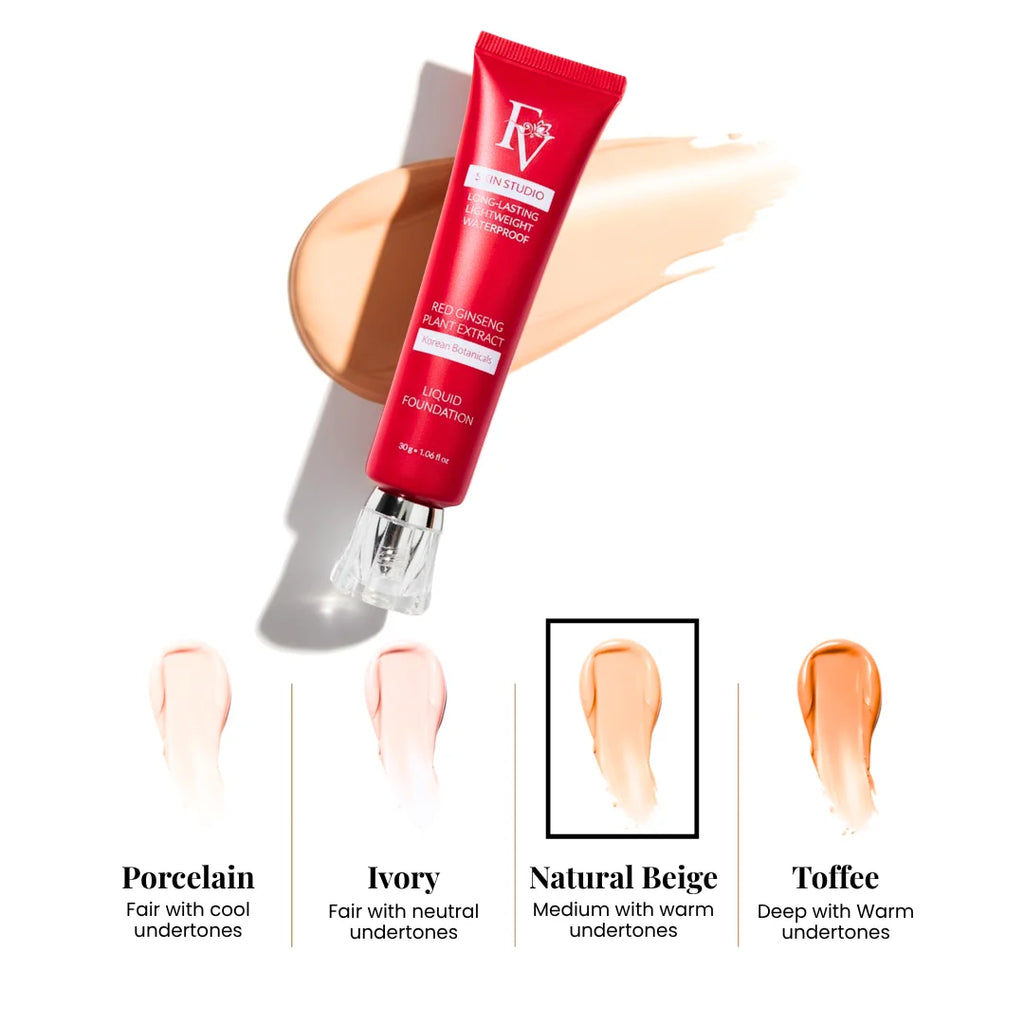 FV Premium Full Coverage Foundation + Free Puff
