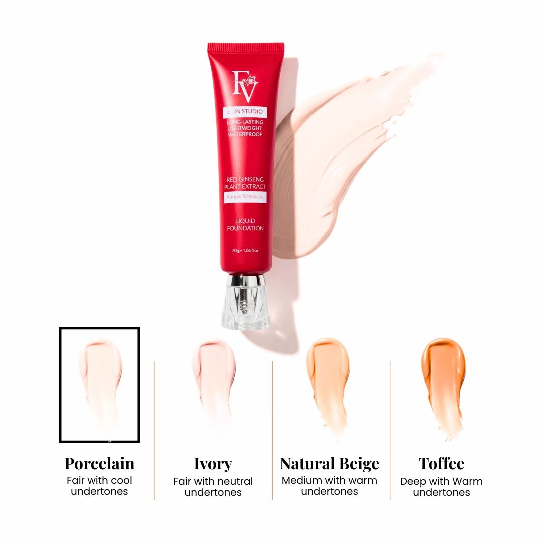 Full Coverage FV Foundation — Refined Long-Wear Formula