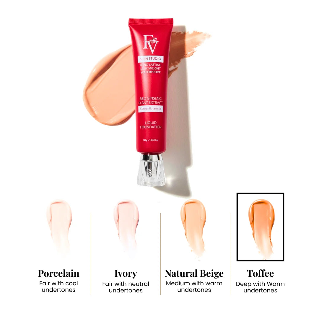 Full Coverage FV Foundation — Refined Long-Wear Formula